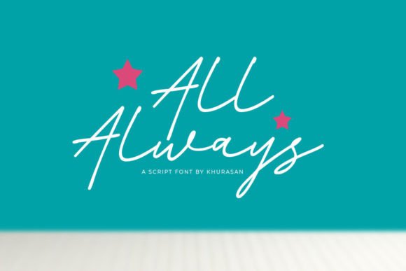 All Always: The Elegant Script Font for Modern Web Design