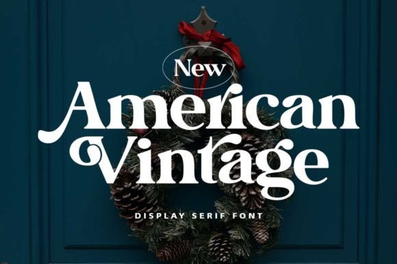 American Vintage: The Perfect Serif for Authentic Branding