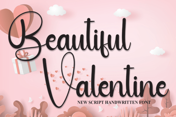 Beautiful Valentine: A Handwritten Font for Modern Web Design