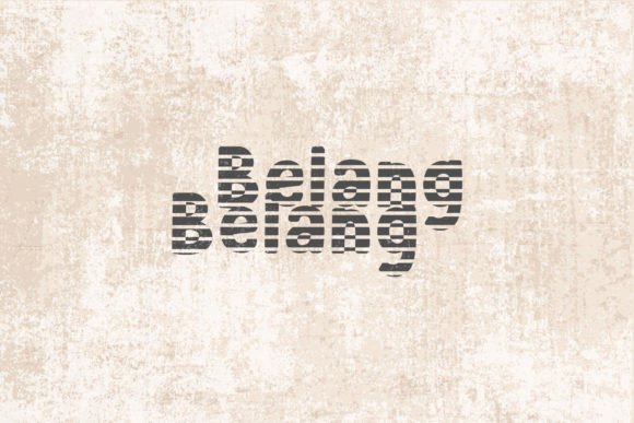 Belang Belang Typeface Review for Editorial Design