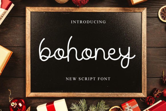 Bohoney: A Sweet Handwritten Typeface for Modern Web Design