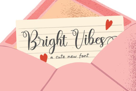 Bright Vibes Script Handwritten Font Review for Branding