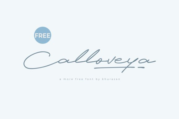 Calloveya: The Elegant Script Font for Modern Branding