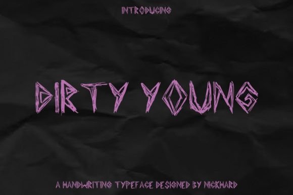 Dirty Young: A Premium Sans-Serif Typeface for Modern Editorial Design