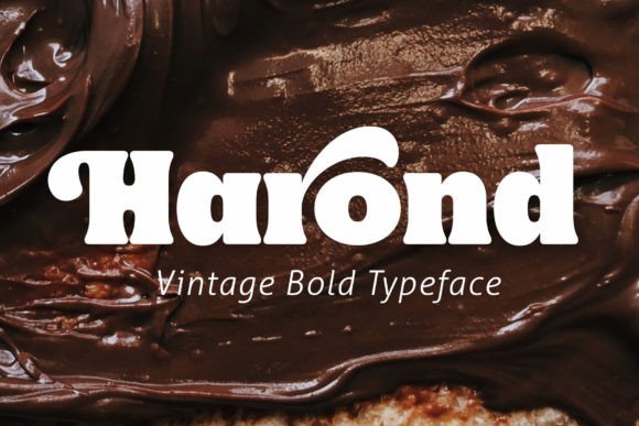 Harond: The Retro Bold Serif You Need for Modern Design