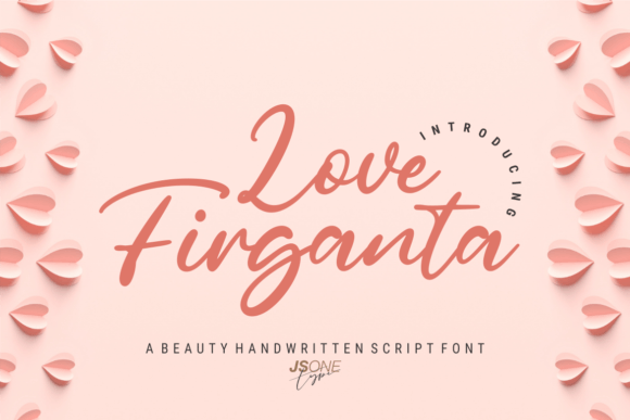 Love Firganta: The Delicate Script Handwritten Typeface for Elegant Branding