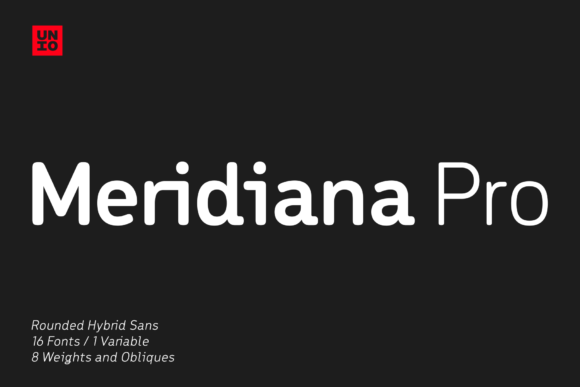 Meridiana Pro: The Variable Typeface for High-Impact Campaigns