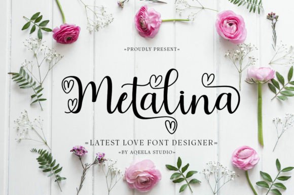 Metalina: The Luxury Script Handwritten Font for Handmade Creators