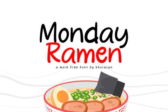 Monday Ramen: The Perfect Handwritten Typeface for Creative Makers