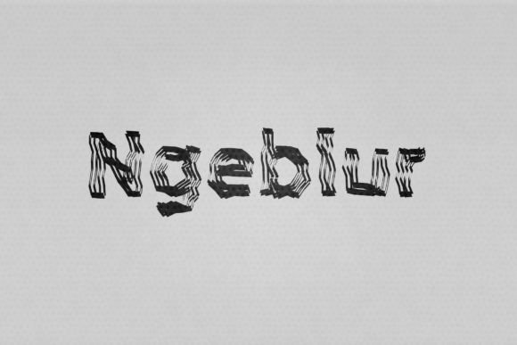 Ngeblur: The Stylish Script Handwritten Font for Makers
