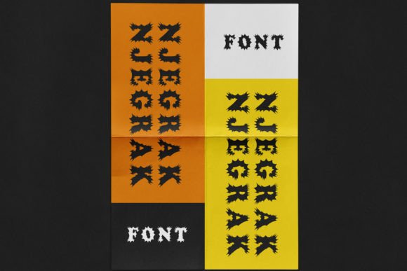 Njegrak: The Bold Script Handwritten Font for Impactful Crafts