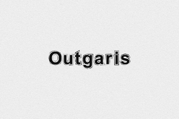 Outgaris: The Eccentric Script Font for Scroll-Stopping Visuals