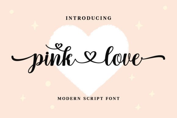 Pink Love: The Elegant Script Font for Handmade Creators