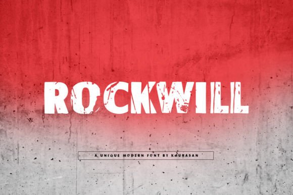 Rockwill: The Modern Sans Serif Rough Font for Brand Identity