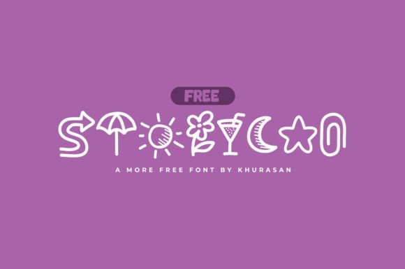 Storycan: A Modern Dingbats Typeface for Editorial Design