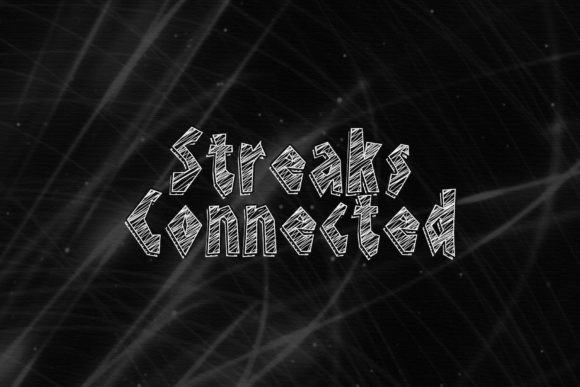 Streaks Connected: The Brushed Script Font for Warm Brand Identity