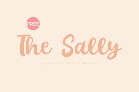 The Sally: The Bold Script Font for Modern Campaigns