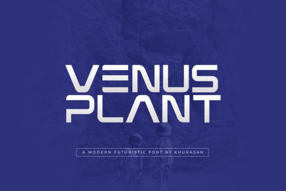 Venus Plant Typeface for Elegant Feminine Branding