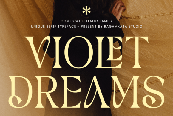 Violet Dreams: A Sophisticated Serif for Luxury Branding