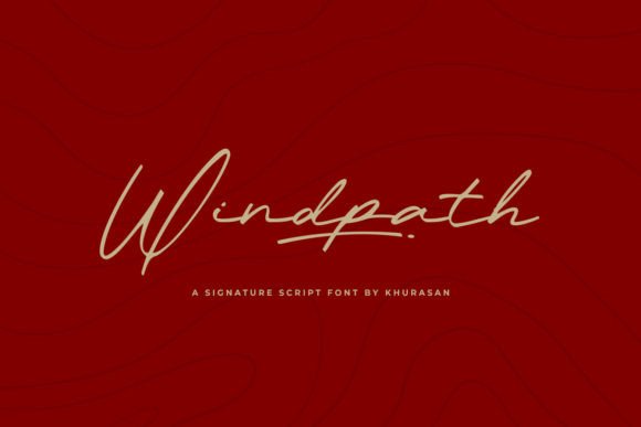 Windpath: The Elegant Script Font for Handmade Brands