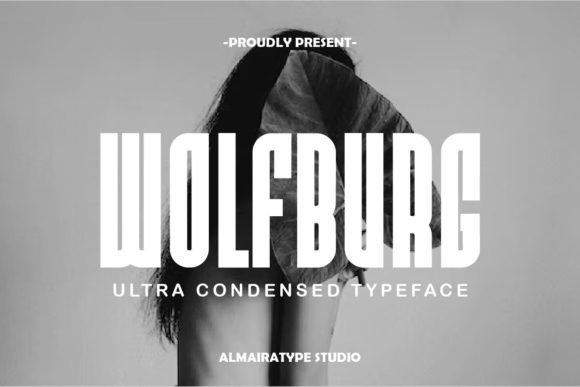 Wolfburg: A Bold Sans Serif Font for Creative Product Design