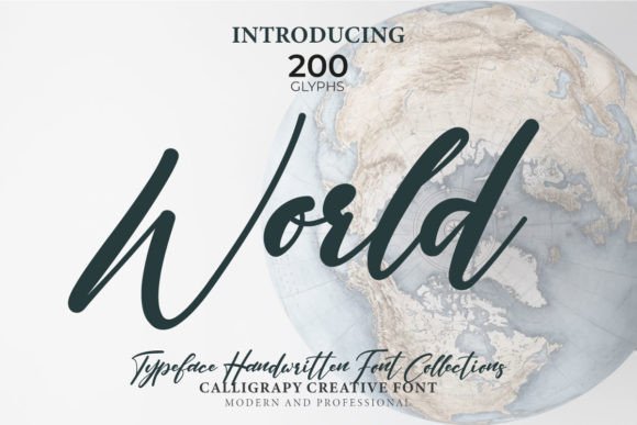 World: The Modern Handwritten Font for Scroll-Stopping Visuals